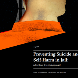 Cover of Vera report Preventing Suicide and Self-Harm in Jail